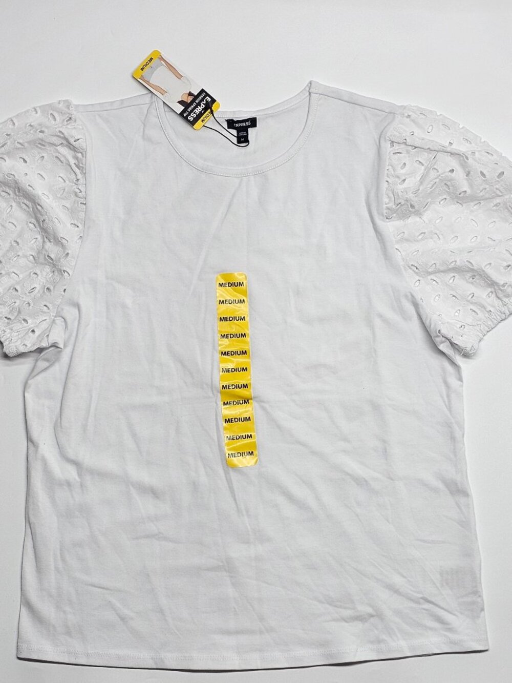Express Women's Fashion Spring Short Sleeve Top - Picture 3 of 7